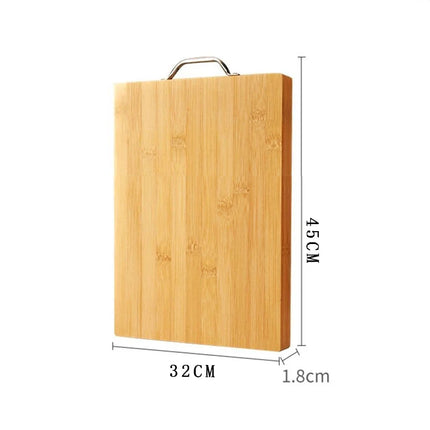 Bamboo Cutting Board Knife Chopping Board Large Rectangular Thickened Solid Wood Cutting Board Fruit Cutting Board