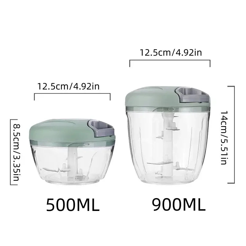 1 pezzo, tagliaverdure, schiacciapatate multifunzionale, tritatutto manuale per alimenti, tritatutto per verdure, tritatutto per aglio creativo, schiacciapatate