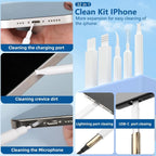 20/32 in 1 Multifunktionales Tiefenreinigungsset für iPhone-Anschlüsse, AirPods, Tastatur und Key-Cap-Entferner – Präzisionswerkzeuge