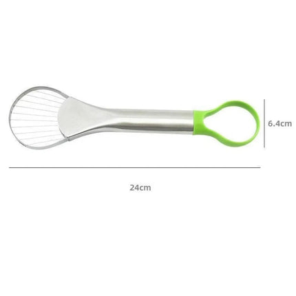 2-in-1 Avocado Slicer Stainless Steel Avocado Cutter Peeler Knife Kiwi Salad Slicer Peeler Kitchen Gadgets Fruit and Vegetable Tools