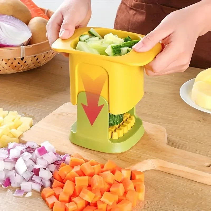 Multifunktionaler Gurken- und Kartoffelhobel für den Haushalt, manueller Zwiebelhacker, Küchenwerkzeuge, Gemüseschneider, Pommes Frites-Schneider