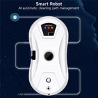 Elektrischer Fensterputzroboter 5600Pa, automatisch und mit Fernbedienung, Glasstaubsauger für Haushaltsgeräte