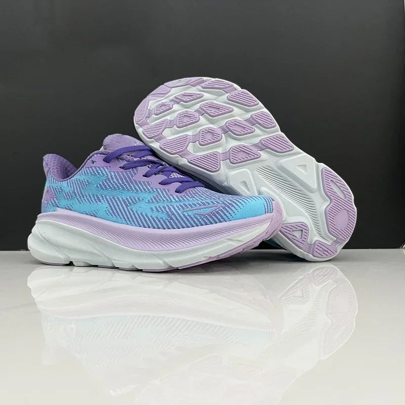Scarpe da corsa Clifton9 da uomo e da donna, leggere, ammortizzate, traspiranti, per maratona e allenamento su strada.