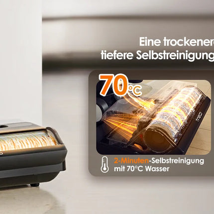 Tineco Floor One Switch S6 Aspirapolvere Lavapavimenti 5-in-1 con Funzione Autopulente e Doppia Spazzola Rotante per Pulizia Rapida