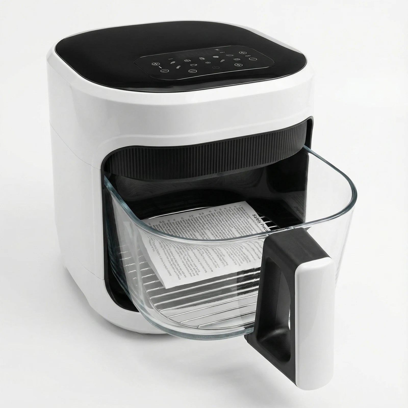 Friggitrice ad Aria Podofo 5L 1350W con Controllo Touch in Vetro
