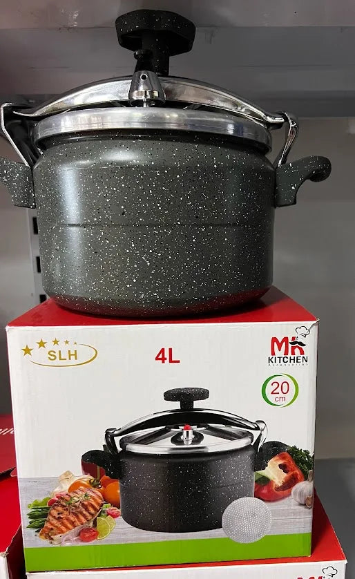 Pentola a pressione a induzione MR, pentola a pressione universale in granito 4L 6L 8L 10L