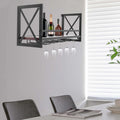 Scaffale portaoggetti a parete in metallo, portabottiglie da Bar, supporto per cucina ristorante bagno