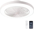 Ventilatori da soffitto Orison con luci, ventilatore da soffitto a basso profilo con luci e telecomando, 6 velocità di ventilazione, ventilatore da soffitto intelligente a incasso per camera da letto, cameretta e soggiorno 1