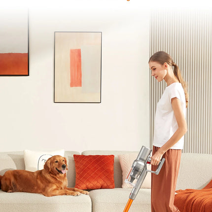 Liectroux i10 Cordless Handheld Vacuum Cleaner, Smart Dust Detection, 250W BLDC, 27Kpa Suction, Color Touch Screen, Detachable Battery, 45 Minutes Runtime, Lightweight Stick Vacuum for Carpet