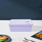 Tragbarer smarter Speisenwärmer mit wiederaufladbarem 1-Liter-Akku, Touch-Steuerung, LED-Anzeige und USB-Ladefunktion