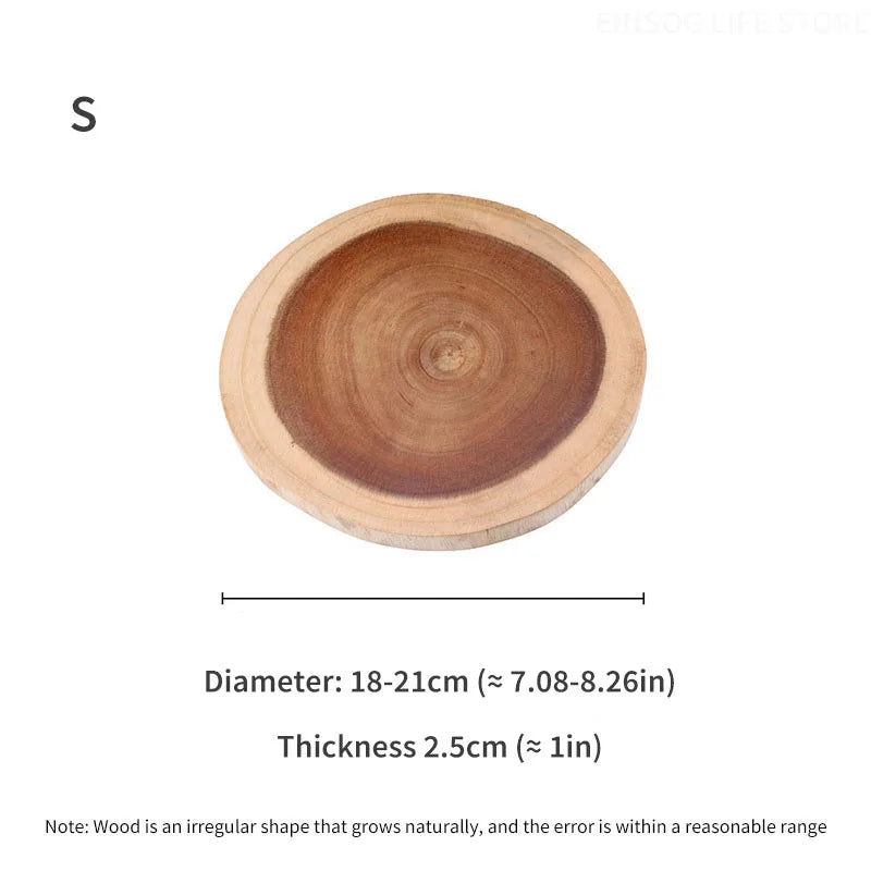 Servierplatte aus Massivholz, naturbelassen mit einzigartiger Maserung, handgefertigte, unregelmäßige Steakplatte aus Holz, Schneidebrett, Küchenutensilien für Restaurants