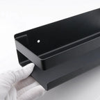 Portaspezie in Acciaio Inox Senza Foratura, Organizzatore da Parete per Cucina e Bagno, Organizzatore per Stoccaggio Domestico