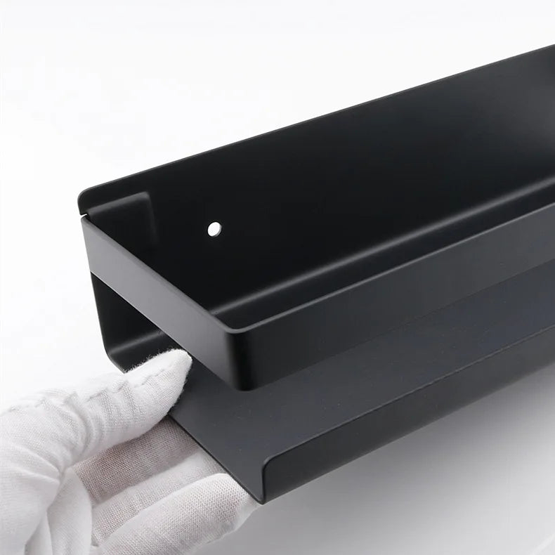 Portaspezie in Acciaio Inox Senza Foratura, Organizzatore da Parete per Cucina e Bagno, Organizzatore per Stoccaggio Domestico