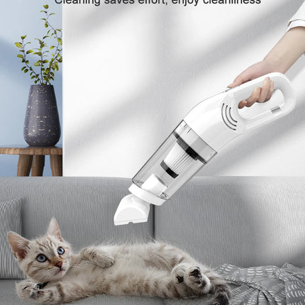 Mini aspirapolvere portatile senza fili, pulitore manuale, potente macchina per la pulizia, elettrodomestico per auto per polvere e peli di animali domestici, ricarica USB