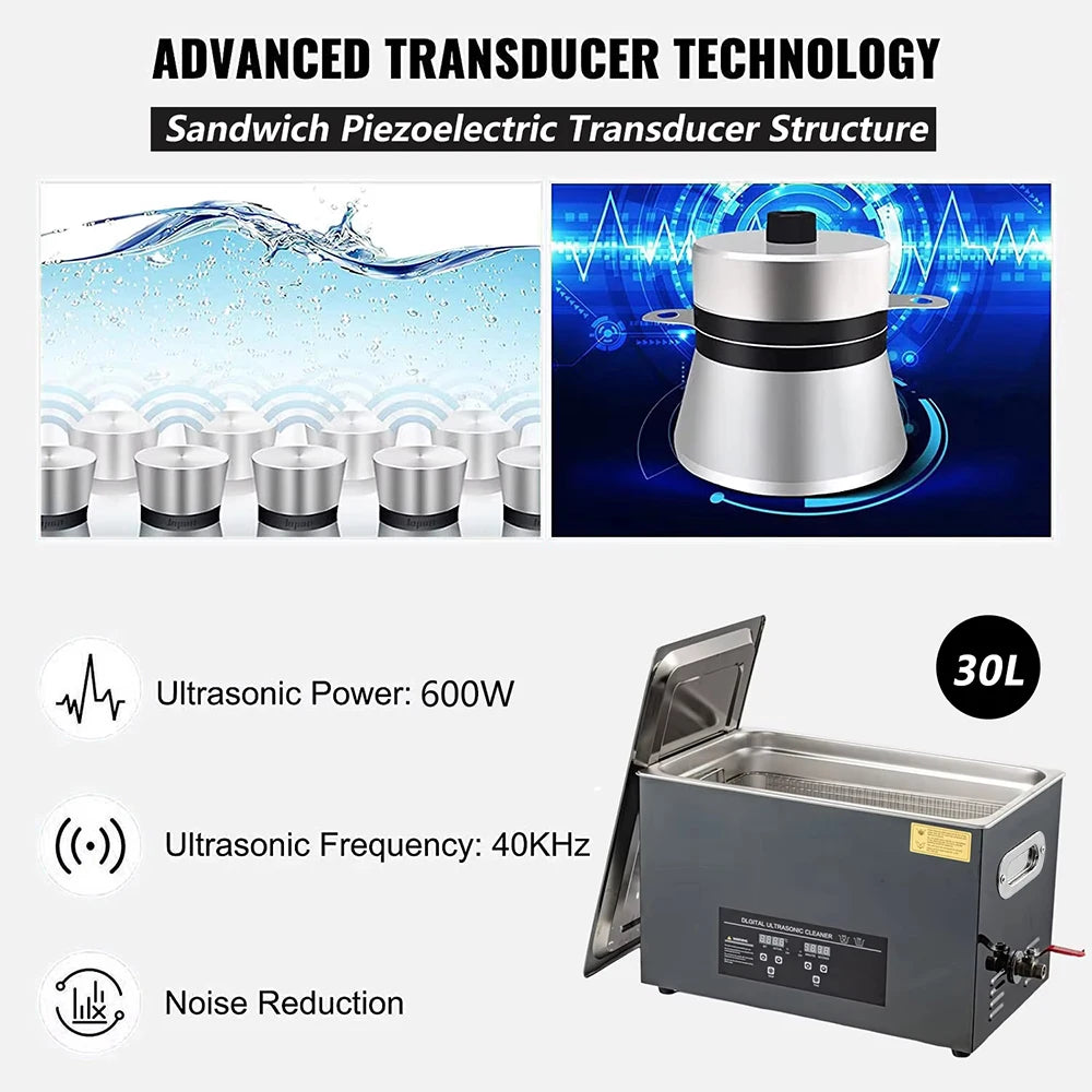 2L, 3L, 6L, 10L, 30L Ultraschallreiniger, Ultraschallreinigungsmaschine, Ultraschallbad, Ultraschallgerät zur Schmuckreinigung