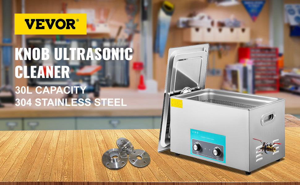 SucceBuy 3L 6L 10L 15L 22L 30L Ultraschallreiniger Elektrisch Tragbar Waschmaschine Geschirrspüler Ultraschall Zuhause Büro Haushaltsgerät