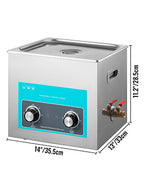 SucceBuy 3L 6L 10L 15L 22L 30L Ultraschallreiniger Elektrisch Tragbar Waschmaschine Geschirrspüler Ultraschall Zuhause Büro Haushaltsgerät