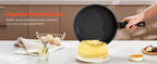SucceBuy Set di pentole antiaderenti da 17 pezzi Set di pentole e padelle in granito Set di pentole a induzione Set da cucina con padella per salsa fritta