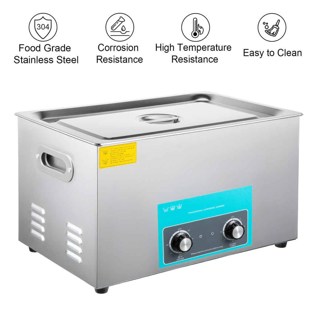 SucceBuy 3L 6L 10L 15L 22L 30L Elektrischer Ultraschallreiniger Tragbare Waschmaschine Ultraschall-Geschirrspüler für Zuhause und Büro