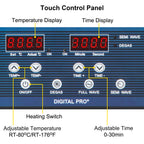 SucceBuy 10L 30L Ultraschallreiniger 28/40khz Doppelfrequenz Digital Tragbar Waschmaschine Ultraschallreiniger Haushaltsgerät