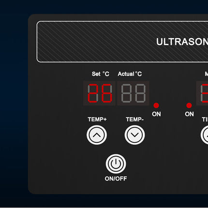 SucceBuy Pulitore a Ultrasuoni 6L 10L 15L 30L in Acciaio Inossidabile, Macchina per la Pulizia a Ultrasuoni per Orologi, Rasoi, Gioielli, Monete