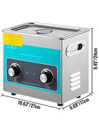 SucceBuy 3L 6L 10L 15L 22L 30L Elektrischer Ultraschallreiniger Tragbare Waschmaschine Ultraschall-Geschirrspüler für Zuhause und Büro