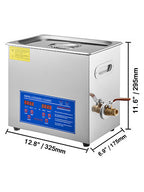 SucceBuy 1.3L 2L 3L 6L 10L 15L 22L 30L Ultraschallreiniger Tragbare Spülmaschine Waschmaschine Ultraschallreinigungsgeräte für den Haushalt