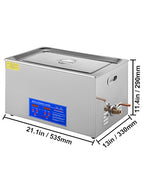 SucceBuy 1.3L 2L 3L 6L 10L 15L 22L 30L Ultraschallreiniger Tragbare Spülmaschine Waschmaschine Ultraschallreinigungsgeräte für den Haushalt