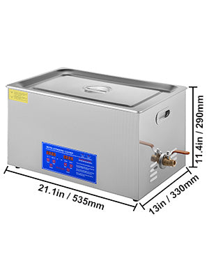 SucceBuy 1.3L 2L 3L 6L 10L 15L 22L 30L Ultraschallreiniger Tragbare Spülmaschine Waschmaschine Ultraschallreinigungsgeräte für den Haushalt