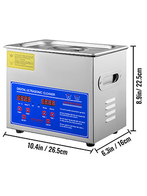 SucceBuy 1.3L 2L 3L 6L 10L 15L 22L 30L Ultraschallreiniger Tragbare Spülmaschine Waschmaschine Ultraschallreinigungsgeräte für den Haushalt