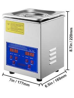 SucceBuy 1.3L 2L 3L 6L 10L 15L 22L 30L Ultraschallreiniger Tragbare Spülmaschine Waschmaschine Ultraschallreinigungsgeräte für den Haushalt
