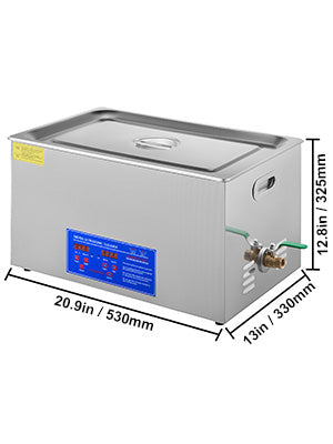 SucceBuy 1.3L 2L 3L 6L 10L 15L 22L 30L Ultraschallreiniger Tragbare Spülmaschine Waschmaschine Ultraschallreinigungsgeräte für den Haushalt
