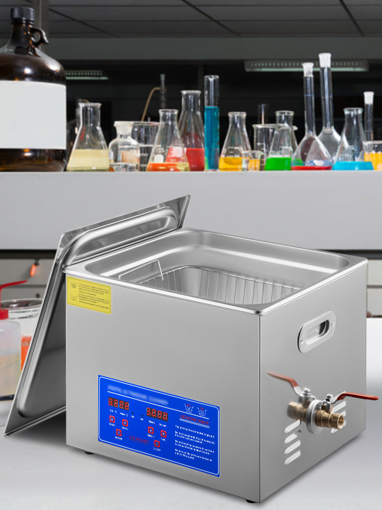 SucceBuy 15L Ultraschallreiniger Spülmaschine Tragbare Waschmaschine mit digitalem Ultraschall-Timer für Zuhause, Schmuck, saubere Geräte