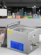 SucceBuy 15L Ultraschallreiniger Spülmaschine Tragbare Waschmaschine mit digitalem Ultraschall-Timer für Zuhause, Schmuck, saubere Geräte