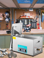 SucceBuy 3L 6L 10L 15L 22L 30L Elektrischer Ultraschallreiniger Tragbare Waschmaschine Ultraschall-Geschirrspüler für Zuhause und Büro